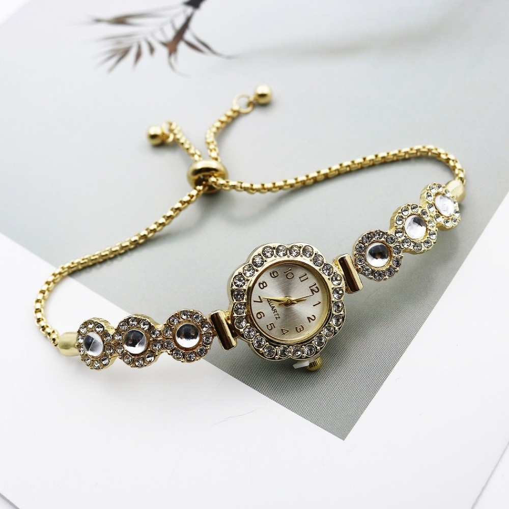 Fashion Rhinestone Women Quart - Open Heart Watch recension och pris