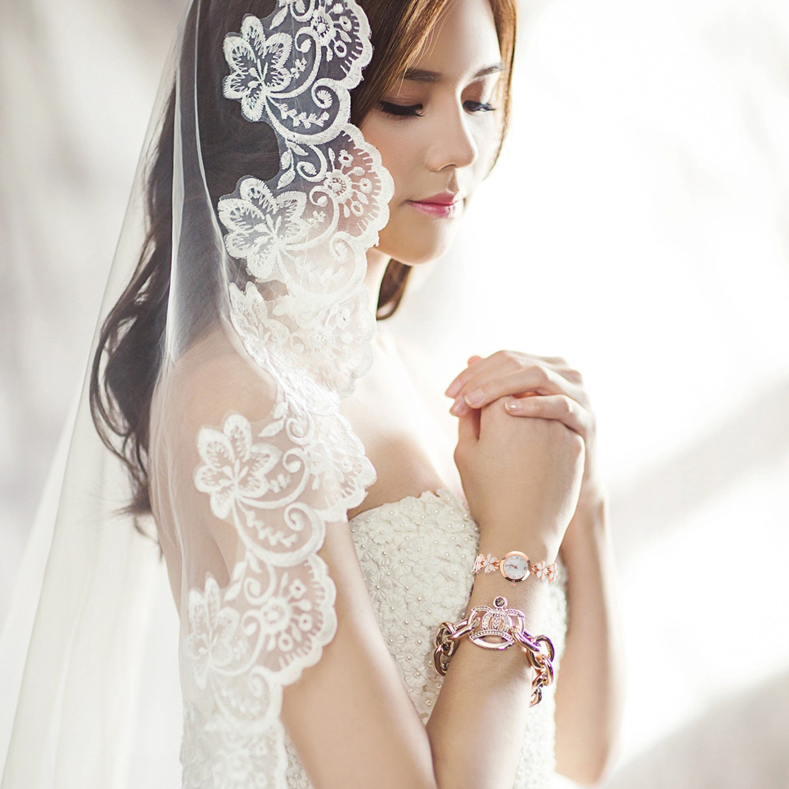 Exquisite Watch White Bracelet - Luxury Watch & Jewellery recension och pris