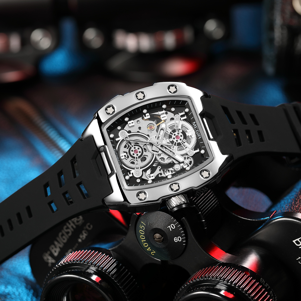 MEGIR Fashion Sport Alloy Case - Automatic Pilot Watch recension och pris