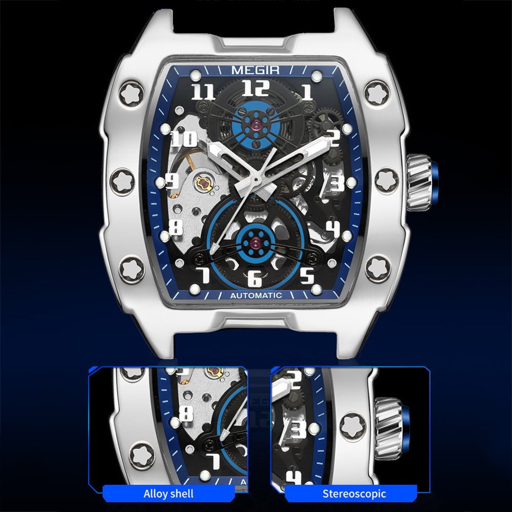 MEGIR Fashion Sport Alloy Case - Automatic Pilot Watch recension och pris