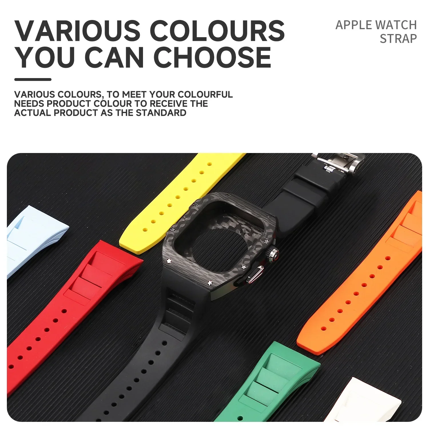 Carbon Fiber Case For Apple Wa - Luxury Watch Apple recension och pris