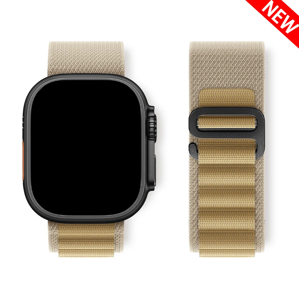 Alpine Loop for apple watch ba - Titanium Sport Watch recension och pris