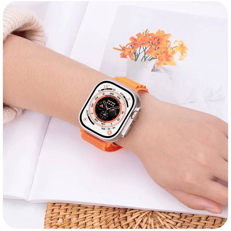 Alpine Loop for apple watch ba - Titanium Sport Watch recension och pris