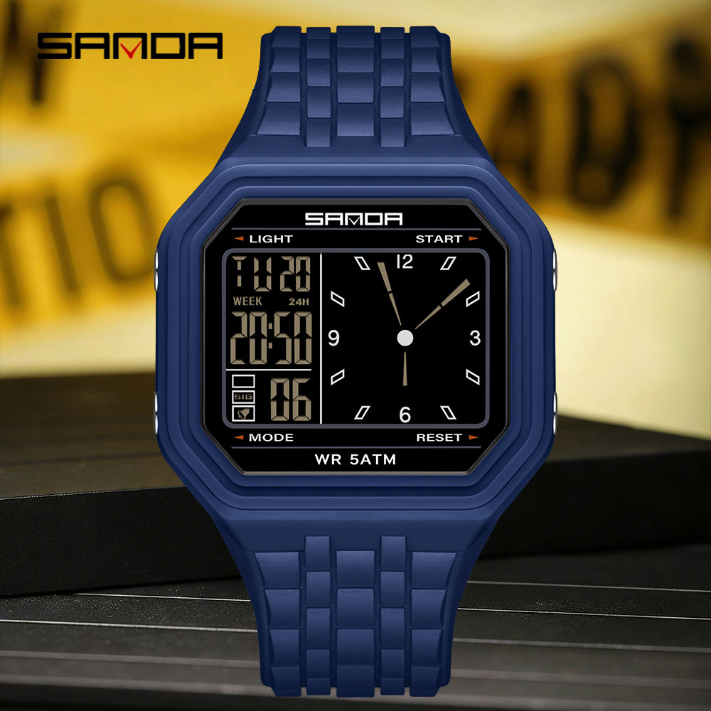 Sanda Luxury Electronic Watch  - Luxury Watch Shop recension och pris