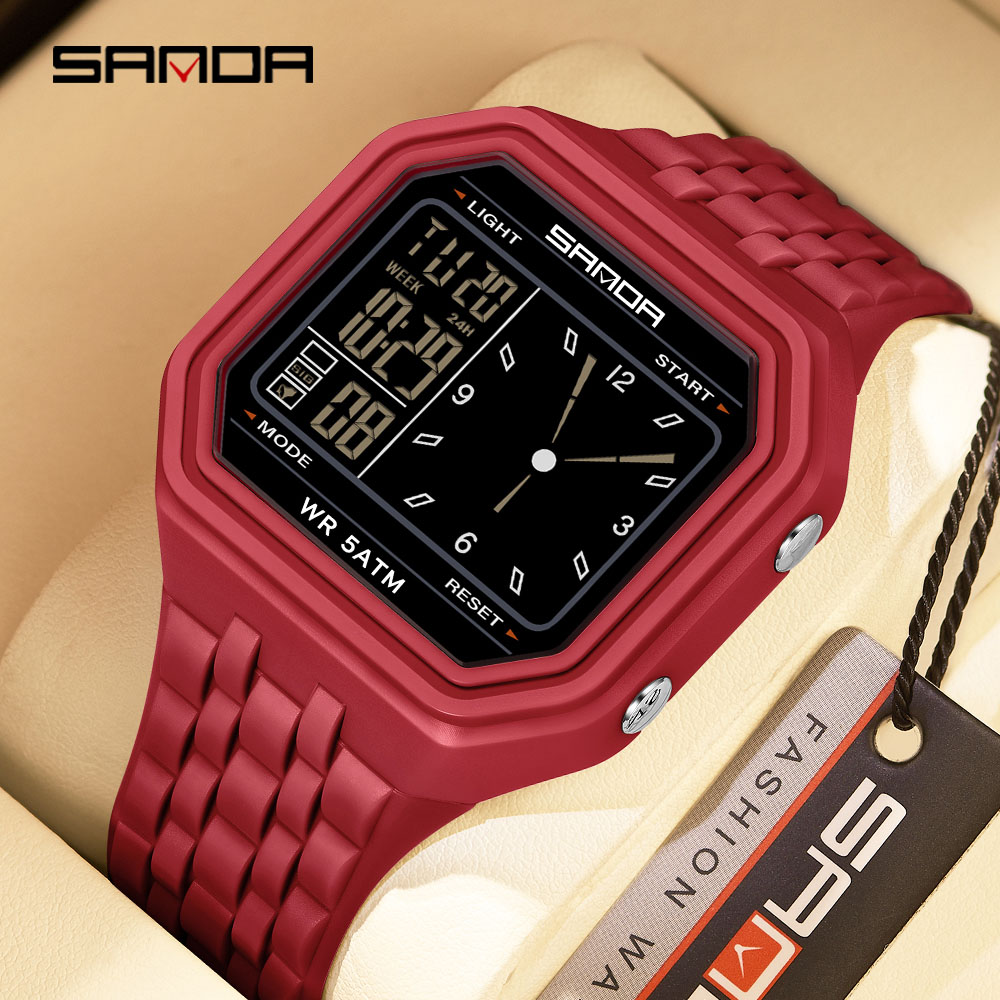 Sanda Luxury Electronic Watch  - Luxury Watch Shop recension och pris