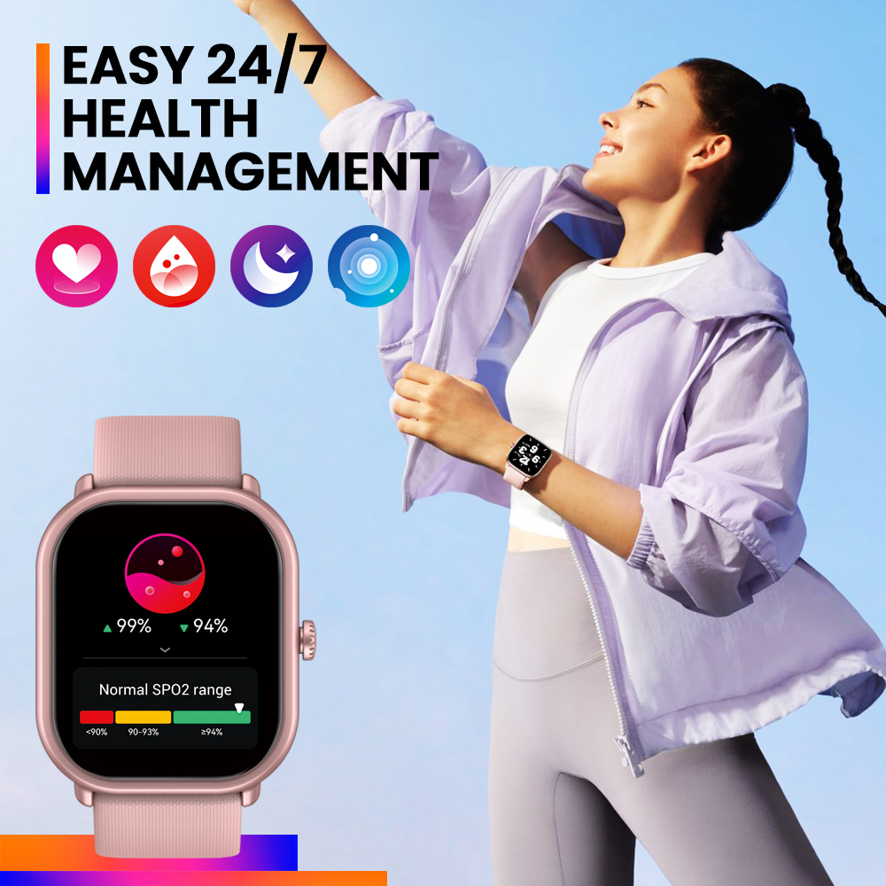 New Zeblaze GTS 3 Pro Voice Ca - Open Heart Watch recension och pris