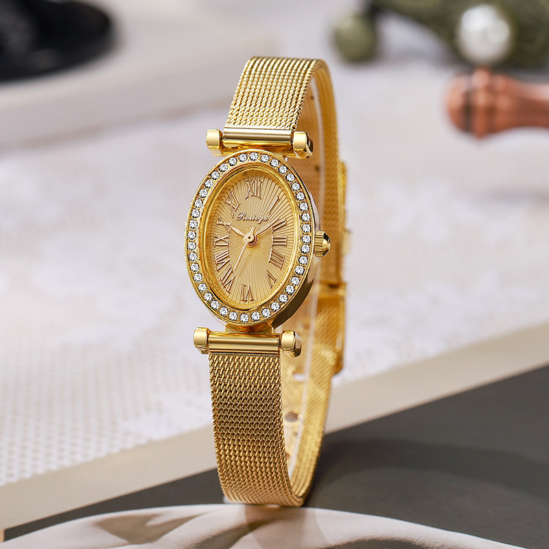 Luxury Watch Women Fashion Ova - Luxury Watch With Leather Strap recension och pris
