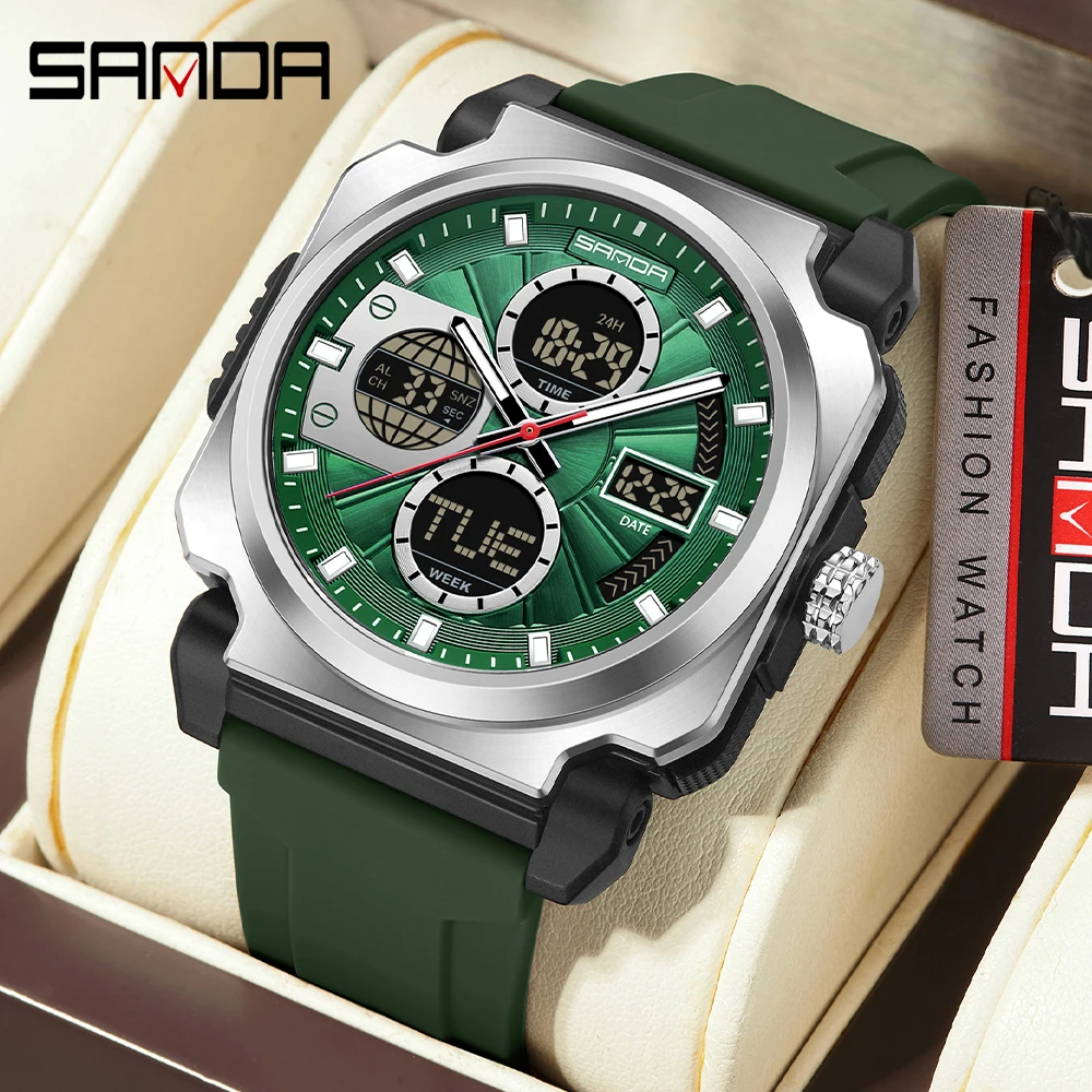 SANDA Men's Electronic Watch O - Luxury Watch Shop recension och pris