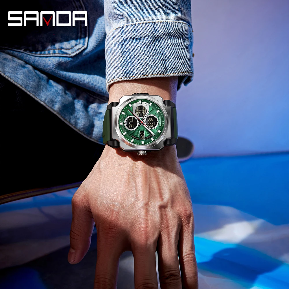 SANDA Men's Electronic Watch O - Luxury Watch Shop recension och pris