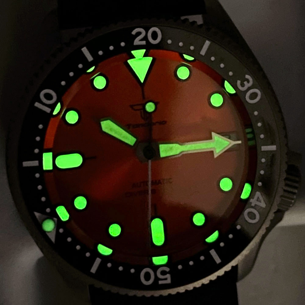 37mm 65g Titanium 20ATM Diver  - Titanium Sport Watch recension och pris