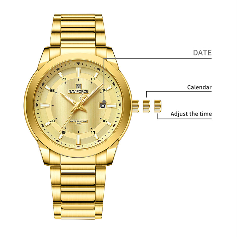 2024 Top Brand NAVIFORCE Mens  - Luxury Watch Investment recension och pris
