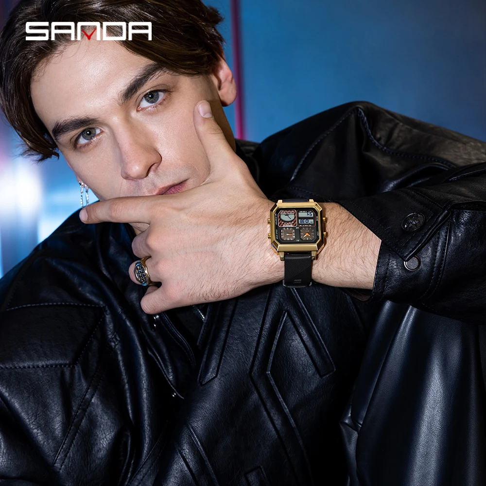 SANDA Top Brand 6210 Fashion M - Luxury Watch Shop recension och pris