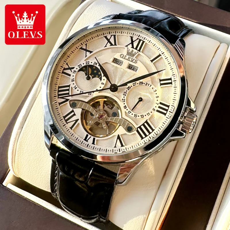OLEVS 7013 Mechanical Business - Luxury Watch On Sale recension och pris