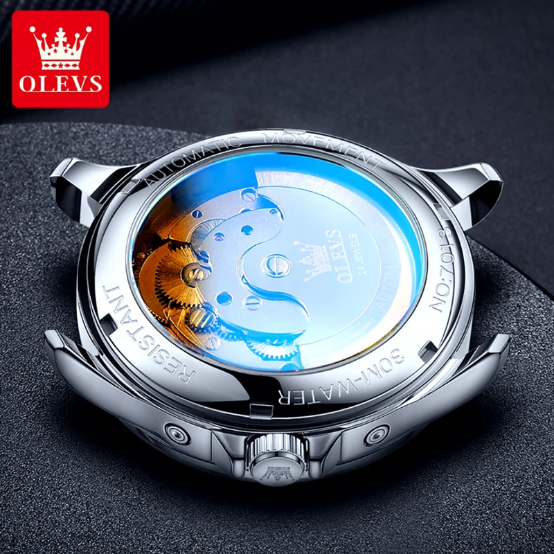 OLEVS 7013 Mechanical Business - Luxury Watch On Sale recension och pris
