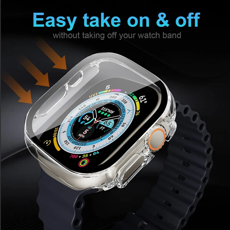 Glass+case For Apple Watch Ult - Luxury Watch Apple recension och pris