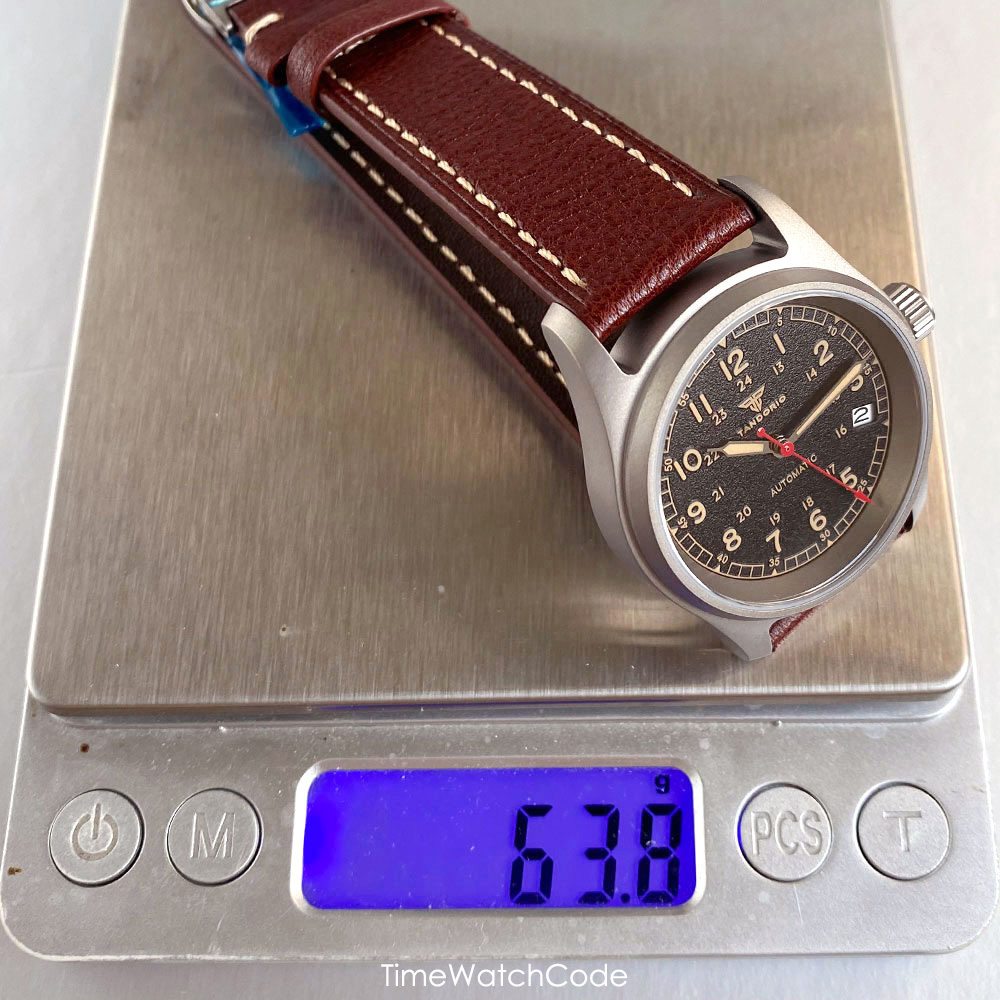 Customized Watch Titanium NH35 - Automatic Pilot Watch recension och pris